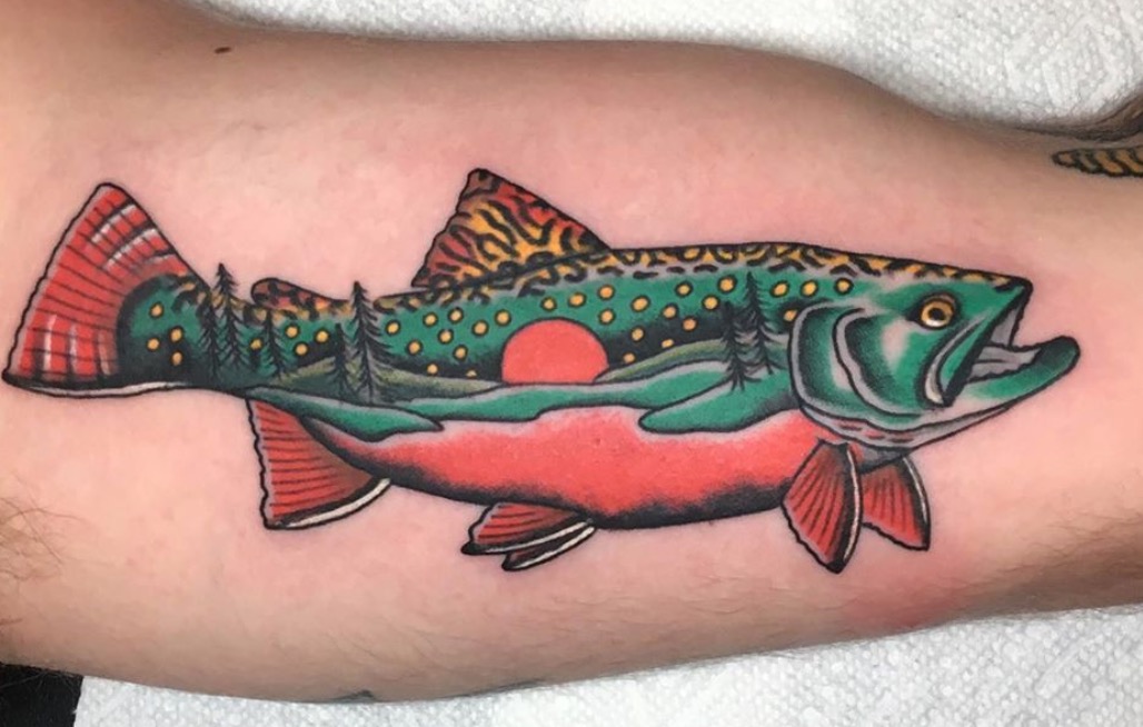 66 Stunning Fish Tattoos On Full Sleeve  Tattoo Designs  TattoosBagcom