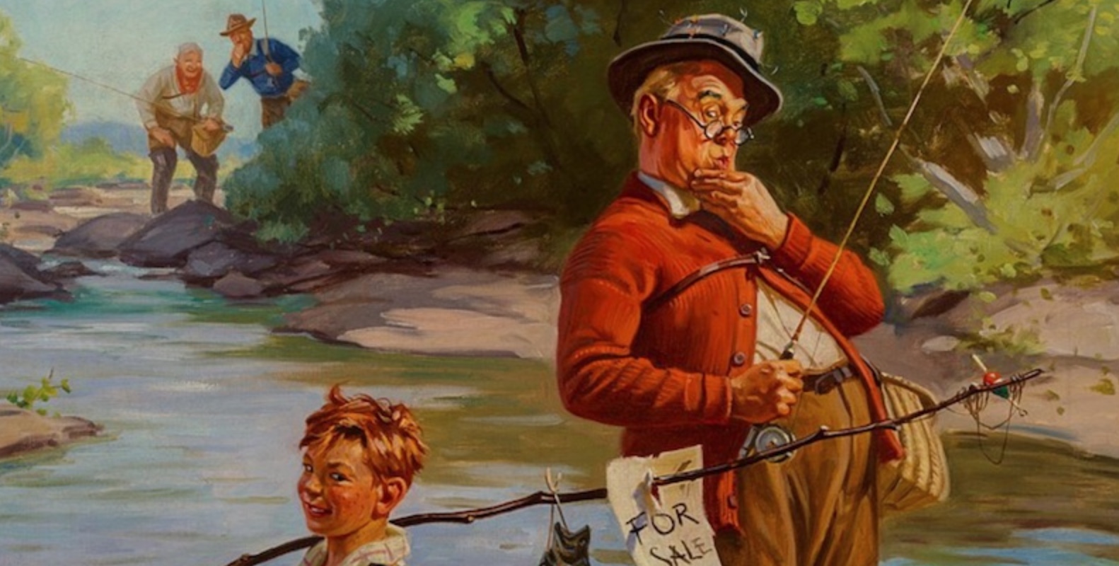Cast From The Past: Fishing Calendars - Moldy Chum